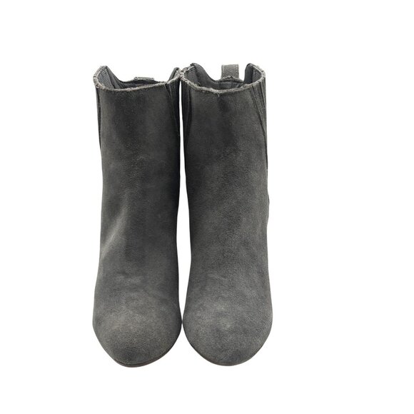 Lucca Lane Jadia Block-Heel Ankle Booties, Size 6, M, Dark Gray - Picture 2 of 14